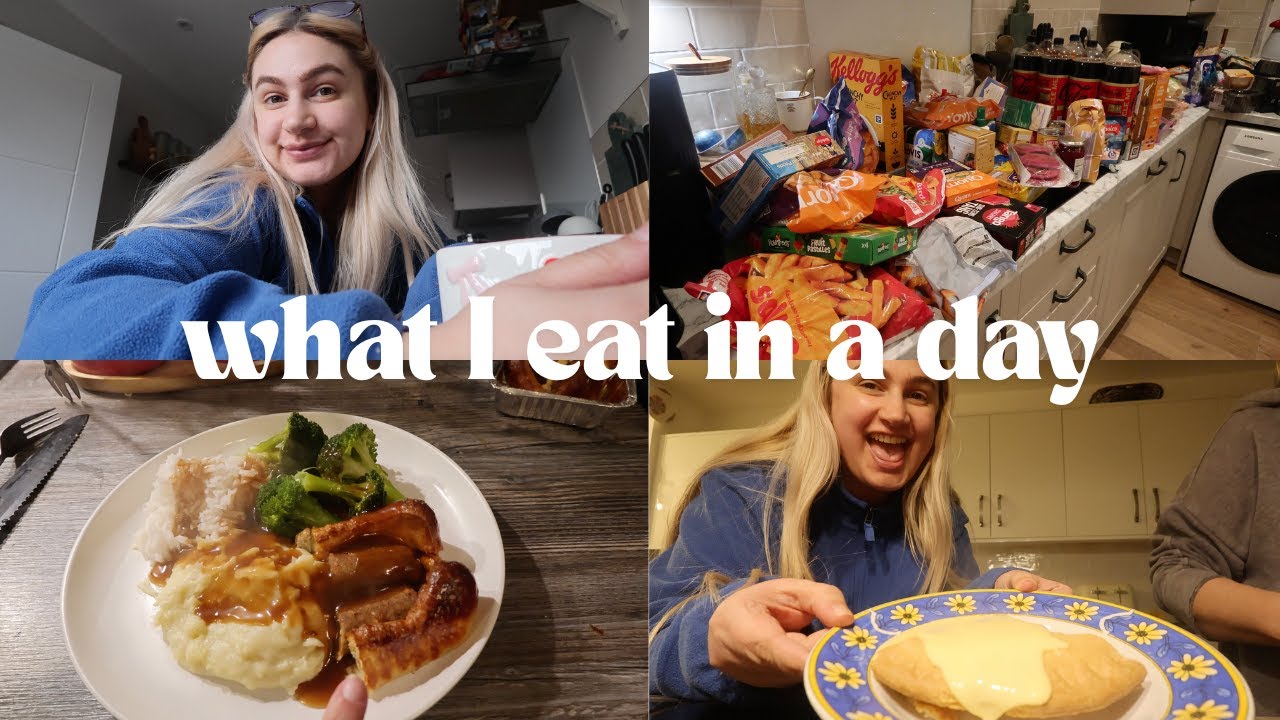 What I Eat in a Day + First Monthly Food Shop of 2026!