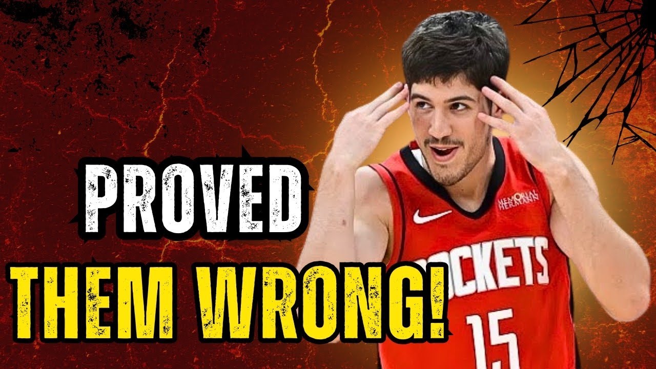 Reed Sheppard Is Proving Everyone Wrong The Rockets Unexpected Rising Star !