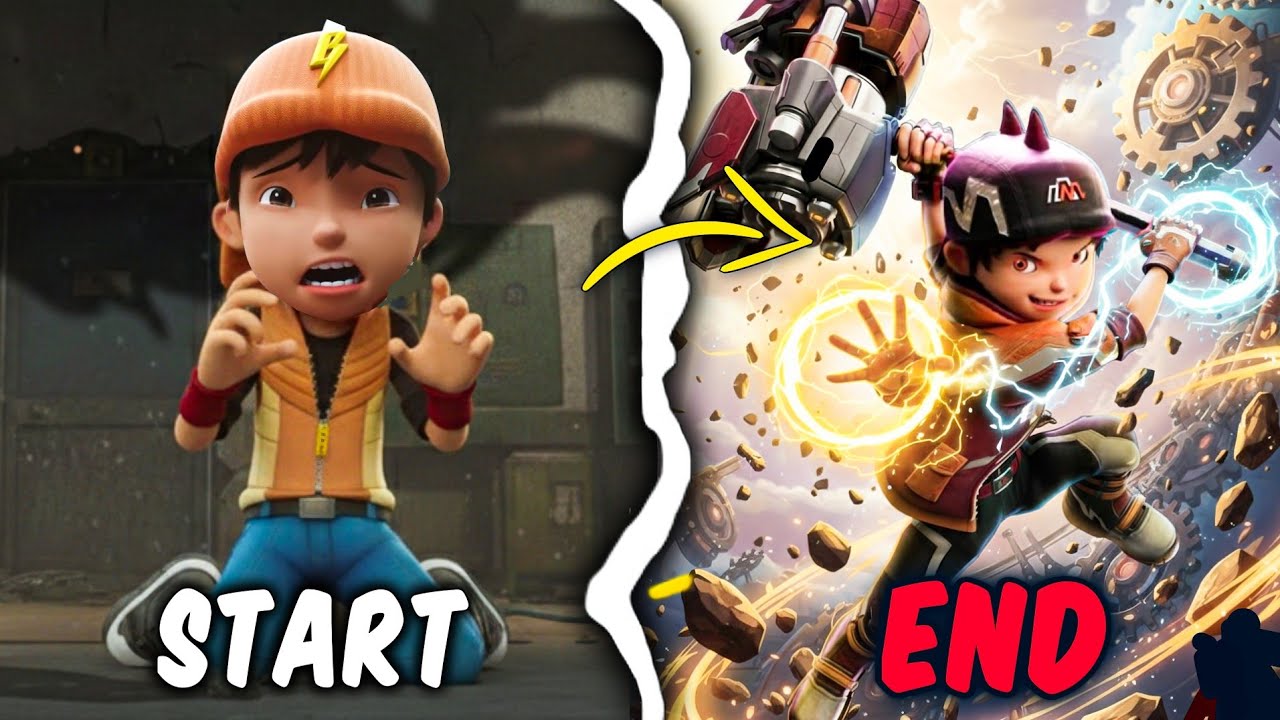 Entire Story Of BOBOIBOY GALAXY GENTAR In 9 Minutes 