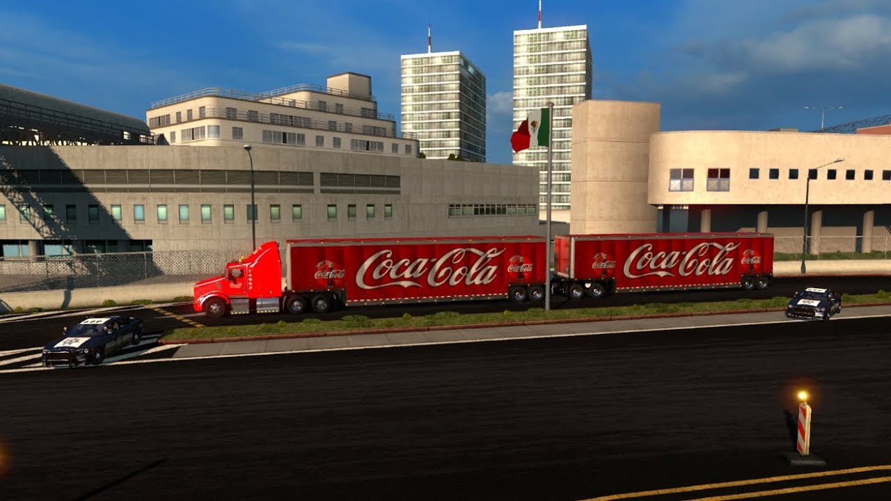 Kenworth T800 Kenmex | Doble Remolque Coca Cola