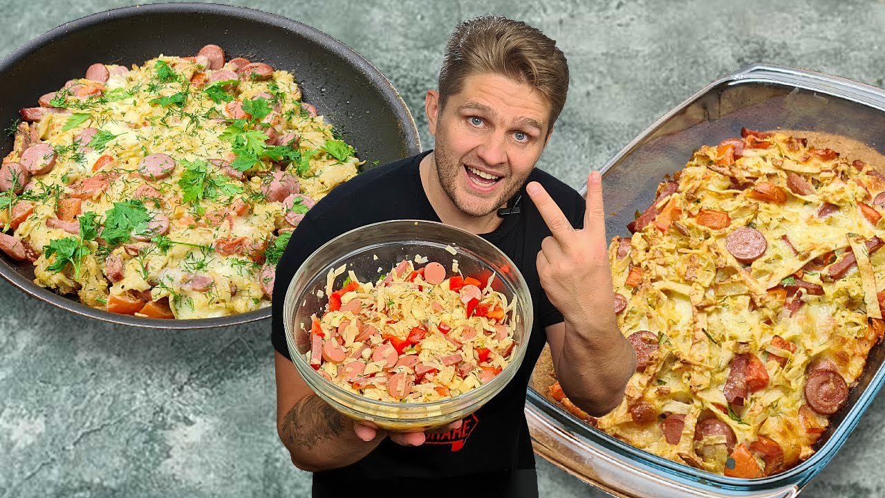 Волшебный ВКУС ЗАВТРАКА или БУТЕРБРОДА! На СКОВОРОДЕ или в ДУХОВКЕ! Выбор за Вами!