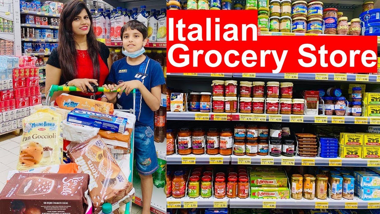 ইতালীর Grocery Store 🇮🇹 || Shopping at the Italian Grocery Store || ইতালীর Grocery Shop কেমন হয় ||