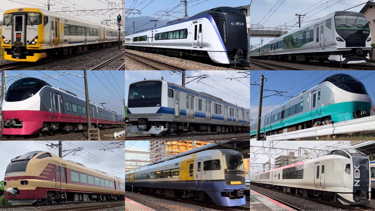 【ジョイント音限定】130km/hで爆走するJR東日本在来線 高速通過集 (125km/h超限定)速度付き