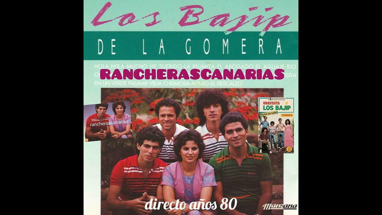 ORQUESTAS CANARIAS ANTIGUAS - LOS BAJIP DIRECTO - CEREZO ROSA ( instrumental )