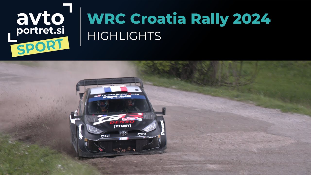 Highlights - WRC Croatia Rally 2024 | Avtoportret.si (4K)