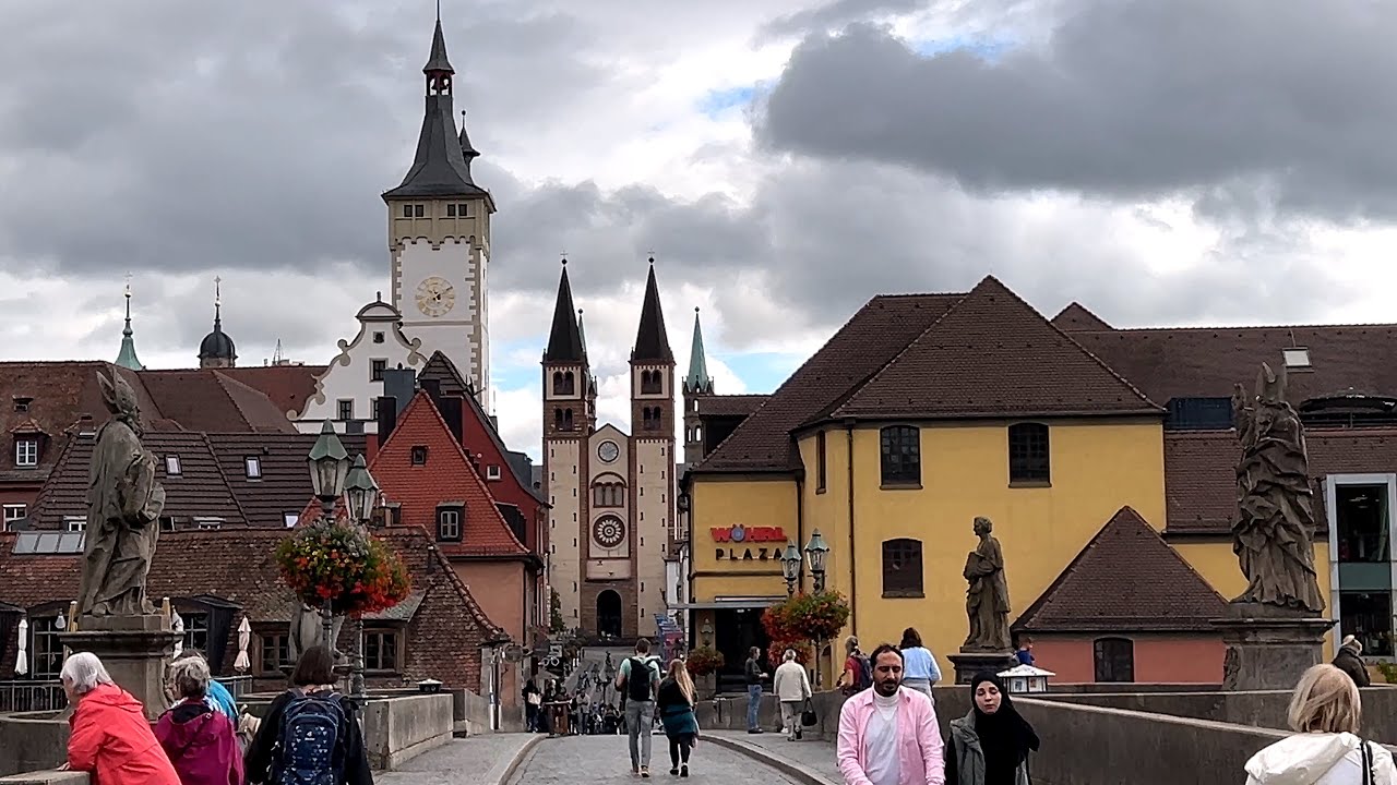 Würzburg /Stadtrundgang 4K Video 