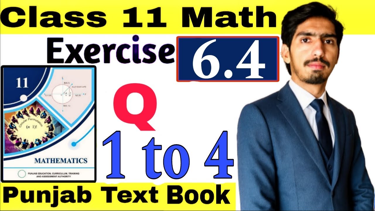 Class 11 Math New Book 2025 | Chapter 6 Exercise 6.4 Question 1–4 || Find Sum of Series || PCTB