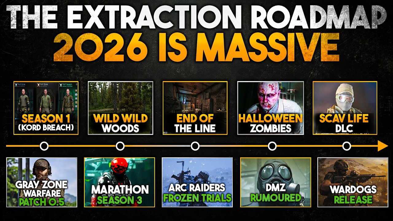 Дорожная карта Extraction-шутеров 2026: будущее Tarkov против конкурентов