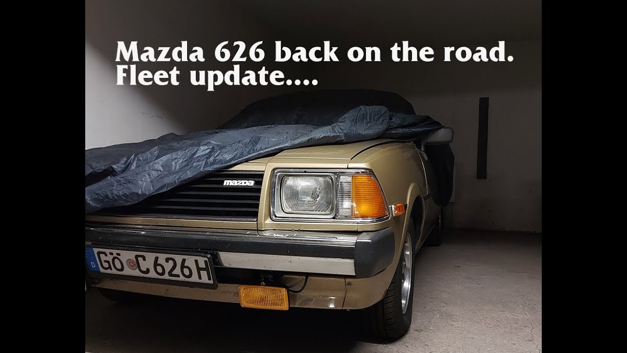 Getting my 1978 Mazda 626 out of winter storage + fleet update