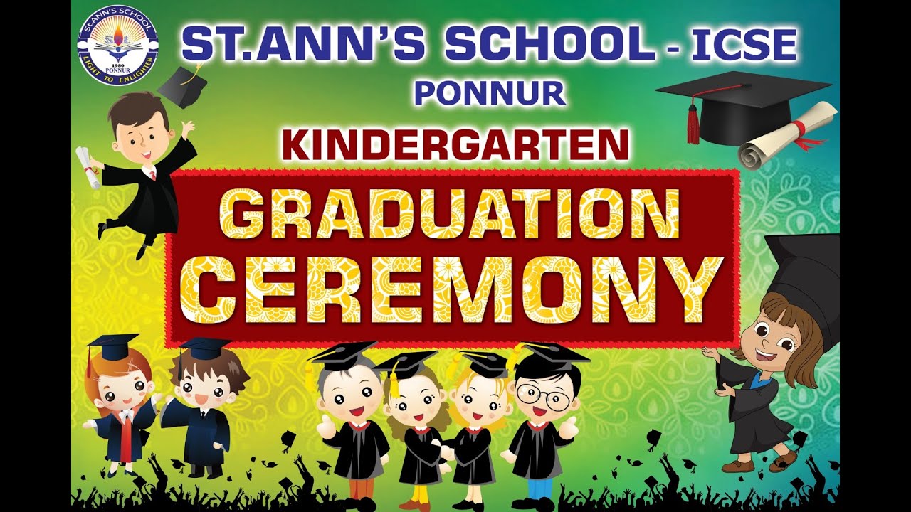 GRADUATION CEREMONY ST. ANNS SCHOOL, PONNUR MARCH 2025