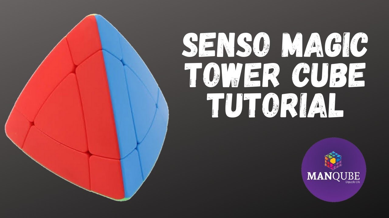 Учебное пособие по сборке куба Senso Magic Tower Cube | Сборка волшебного куба | Как собрать волш...