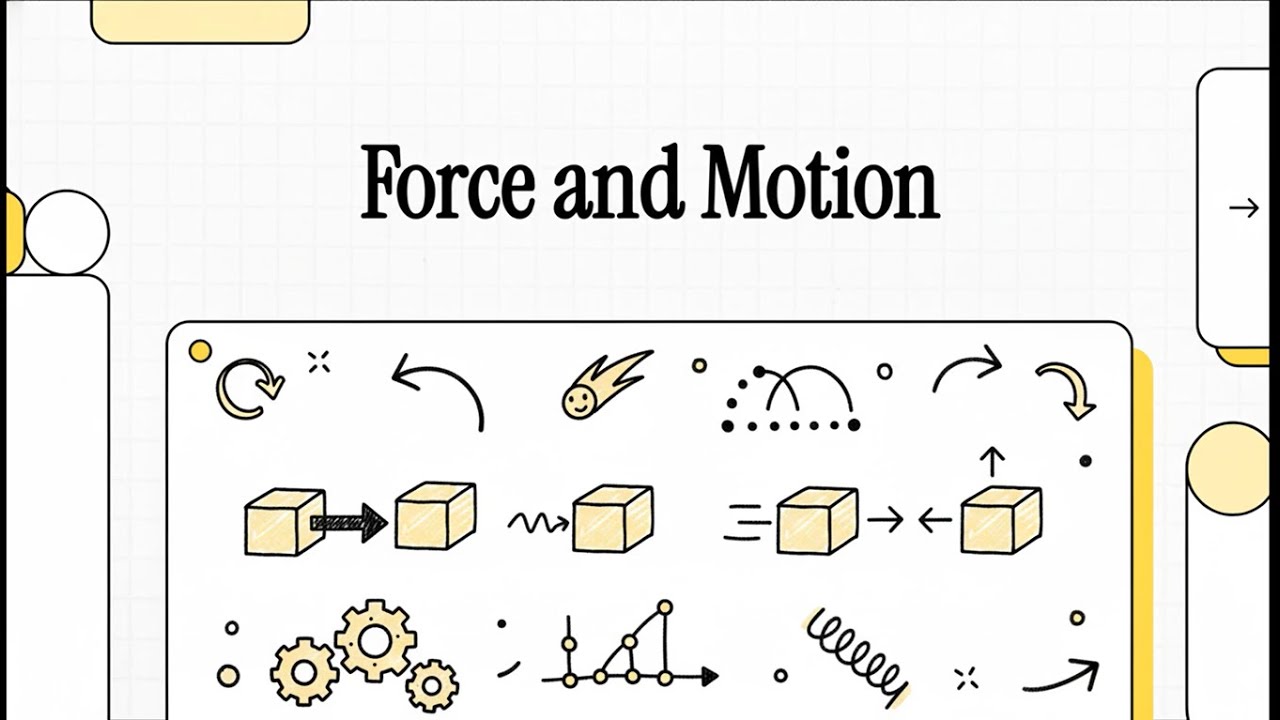 Lesson 1 (Module 4 – Term 2): Force and Motion | Physics Grade 9 Advanced