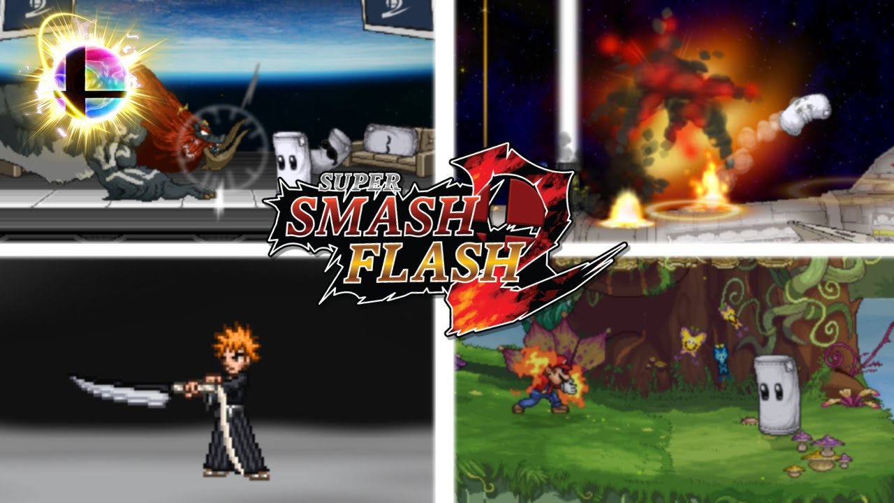 Super Smash Flash 2 Beta 1.3.1 | All Final Smash On Characters.