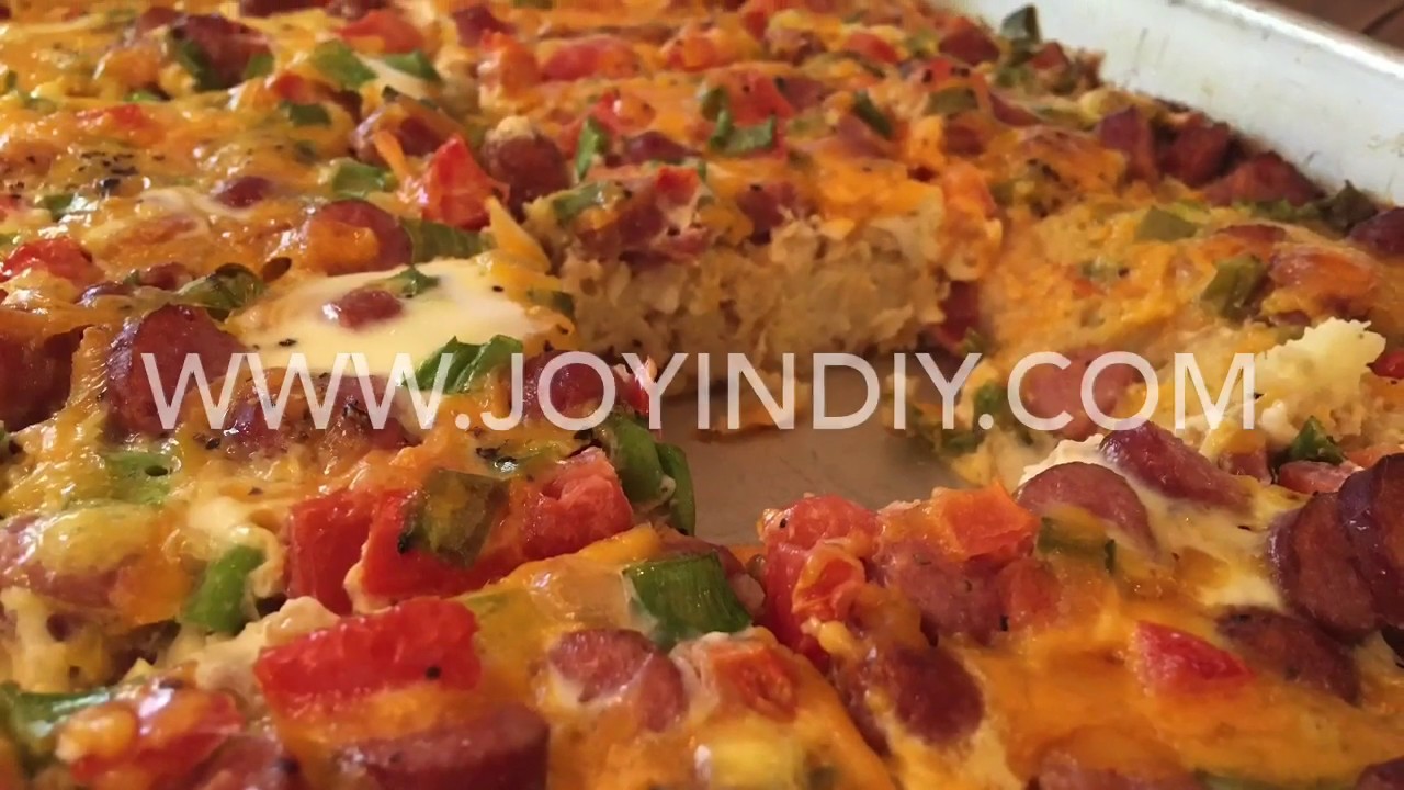 Joy in DIY Presents: Breakfast Casserole