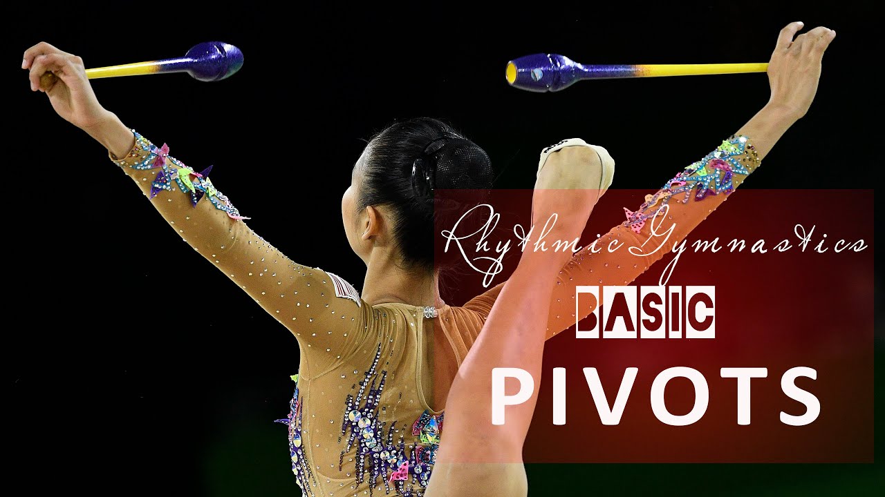 Rhythmic Gymnastics Basic Pivots. How to do ring pivot!
