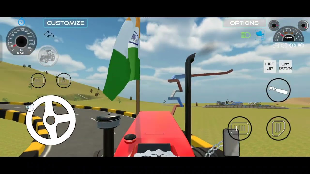  Swaraj 855 Tractor 🚜 wala game video shots #viralvideo 