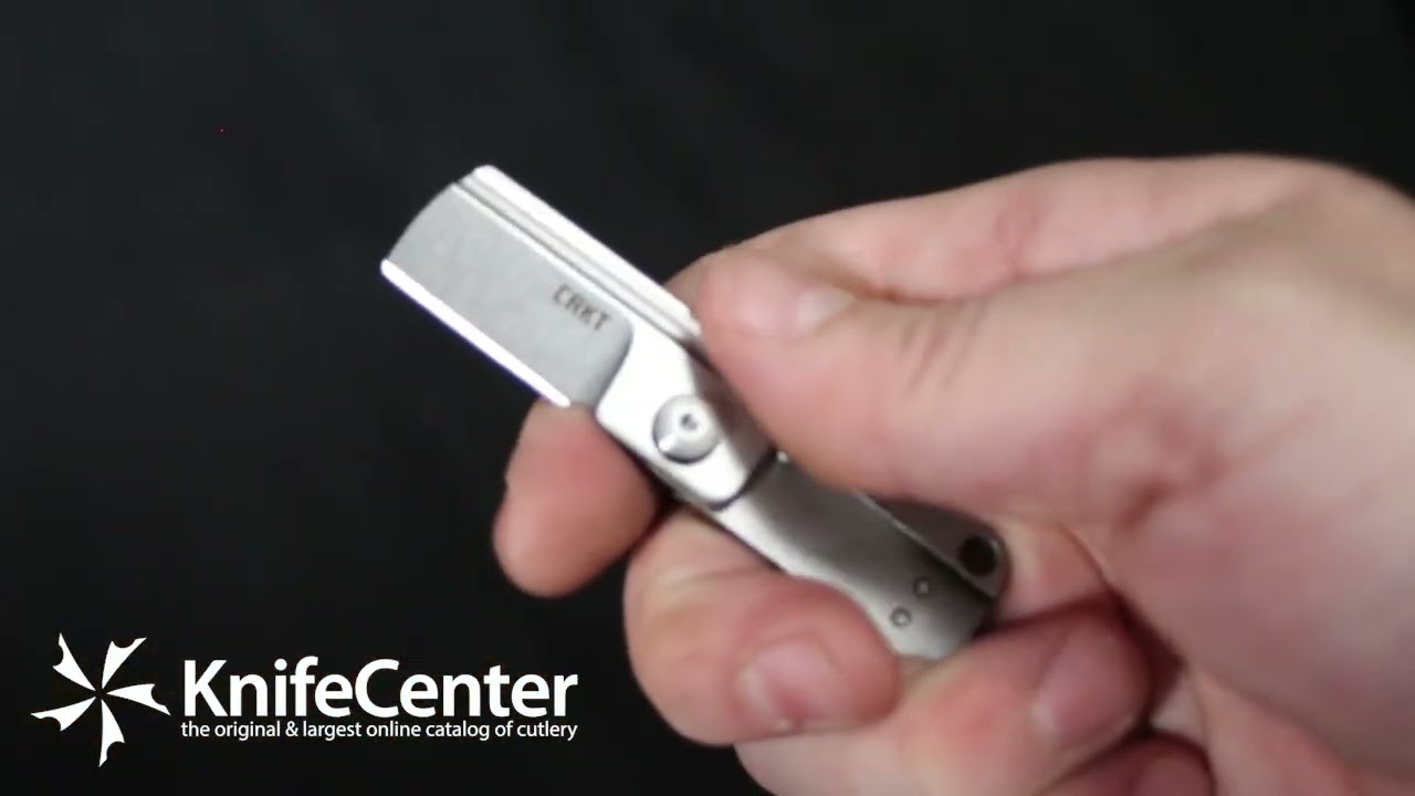 CRKT 7118 Richard Rogers Box Key Slipjoint Folding Knife