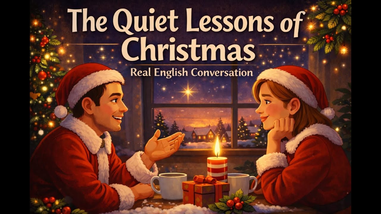 A Calm Christmas Conversation | English Buddy Podcast