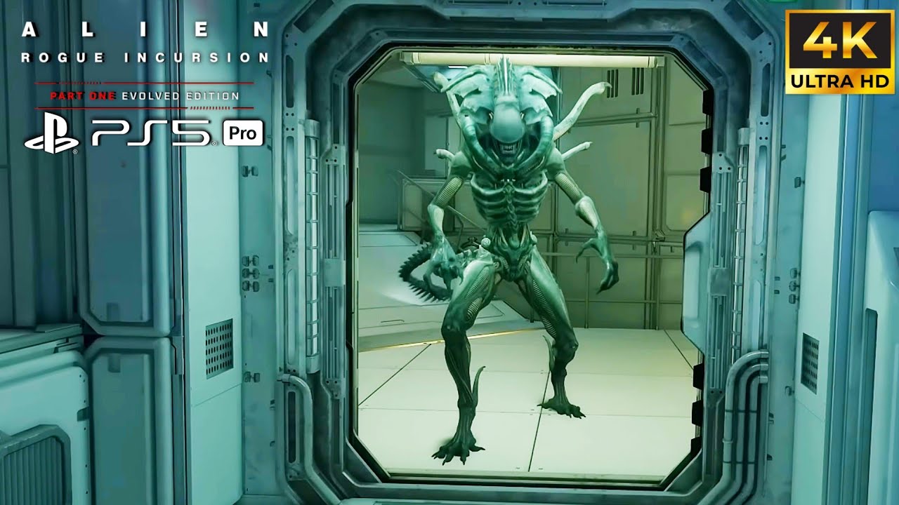 Alien: Rogue Incursion Evolved Edition - Final Boss Fight & Ending (PS5 PRO 4K)