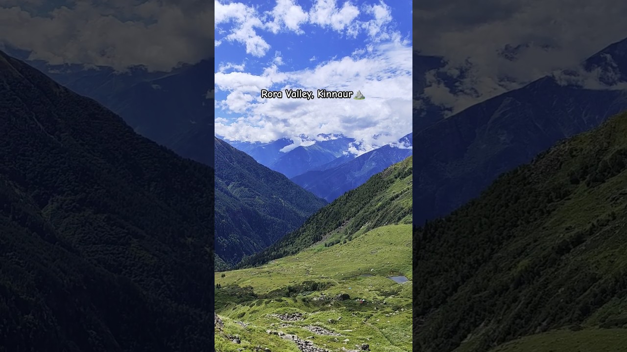 Rora Valley | Kinnaur District⛰️ #himachalpradesh #yullakanda #kinnaur #shorts
