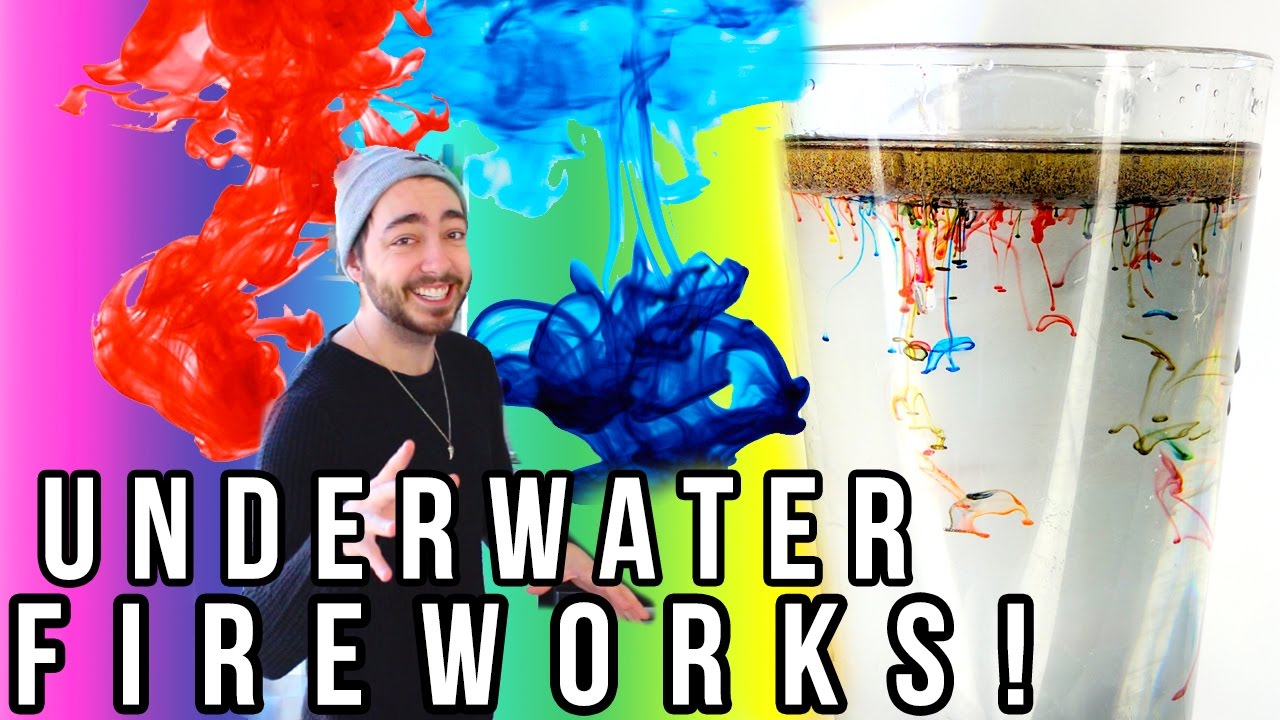 How To Make UNDERWATER FIREWORKS!