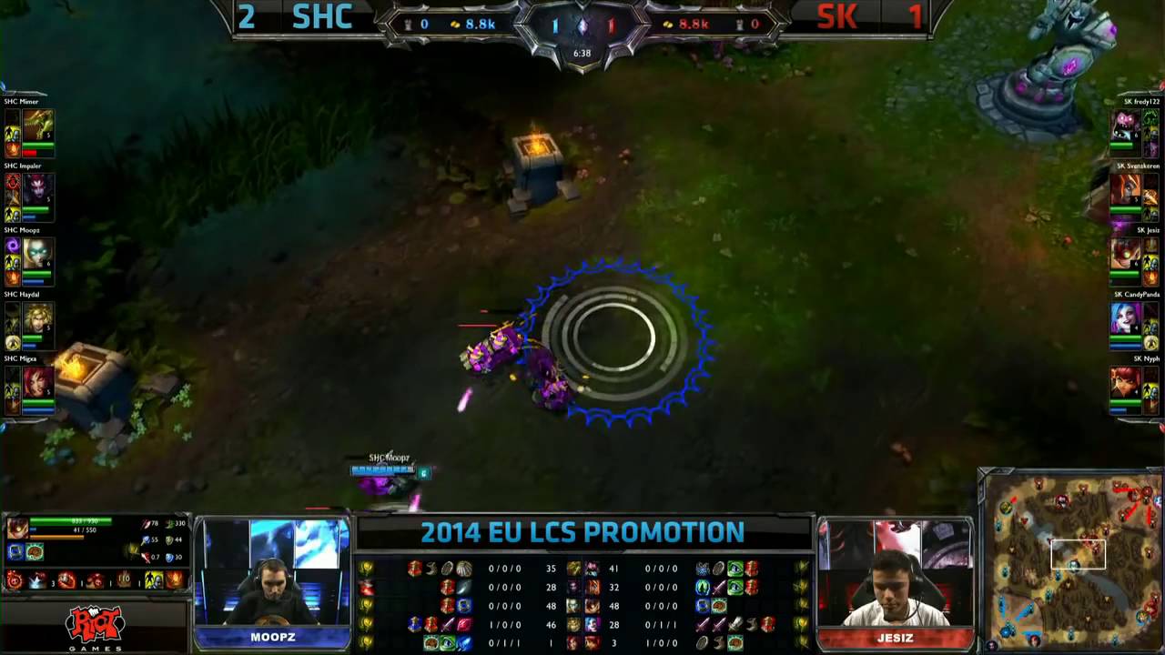 &spades; SEASON 4 &spades; || SUPA HOT CREW XD vs SK Gaming  Game 4 Bo5  2014 EU LCS Spring Promotion SK vs SHC G4