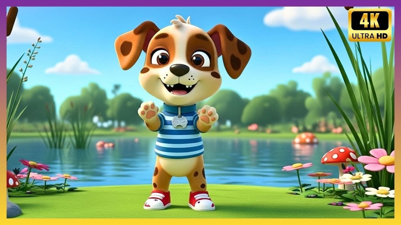 Perrito Juguetón (Dibujo Infantil) | Video Musical Infantil Oficial Pintadinho es Mi Favorito