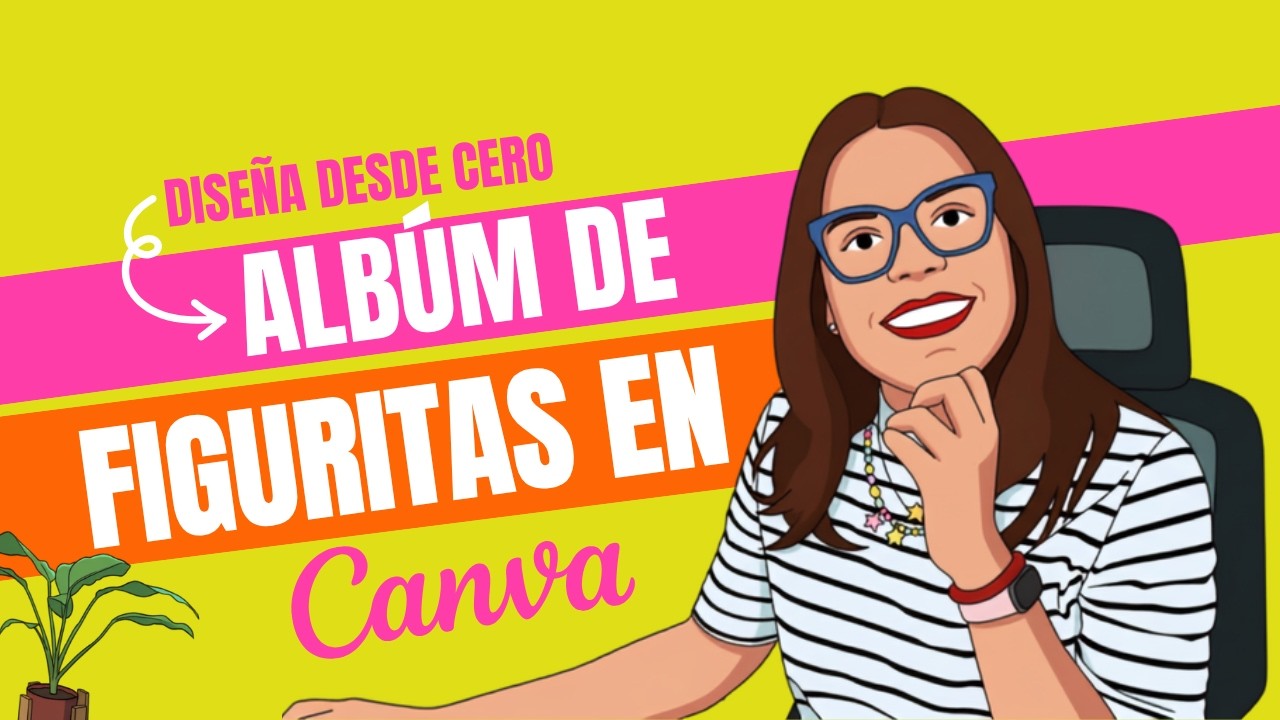 Tutorial para hacer álbum de figuritas en Canva ⭐💻