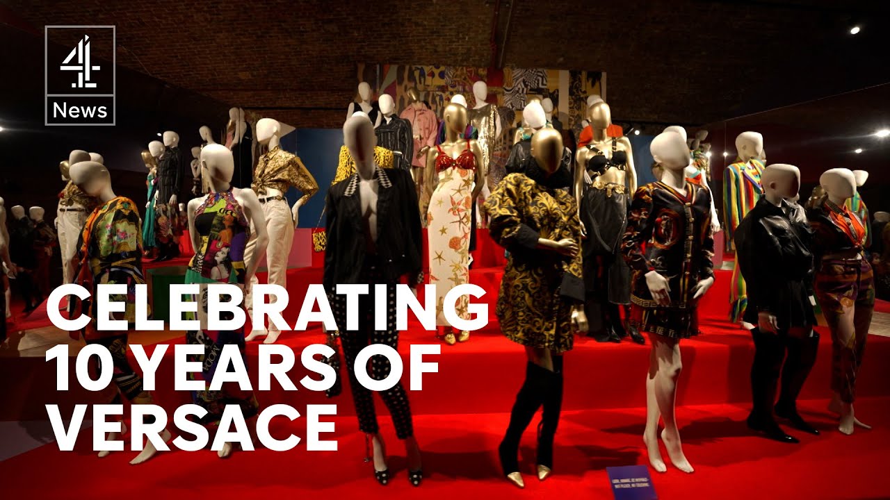 London exhibition celebrates 10 years of fashion designer Gianni Versace