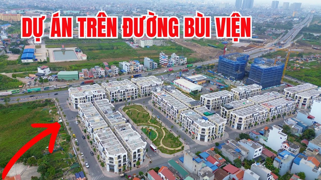 Cập nhập dự án bất động sản trên tuyến cầu Lãm Khê đường Bùi Viện Hải Phòng
