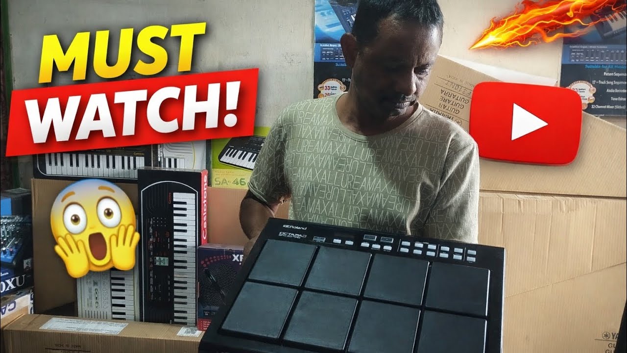 Roland SPD-20 Pro Unboxing | रोलैंड पैड की अनबॉक्सिंग 