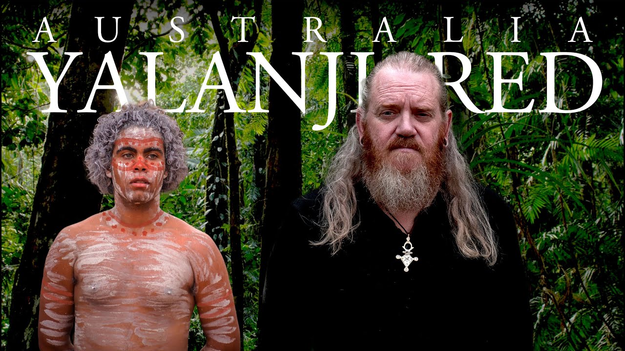 Artist Collecting Ancient Red Pigment With the Kuku Yalanji Tribe.