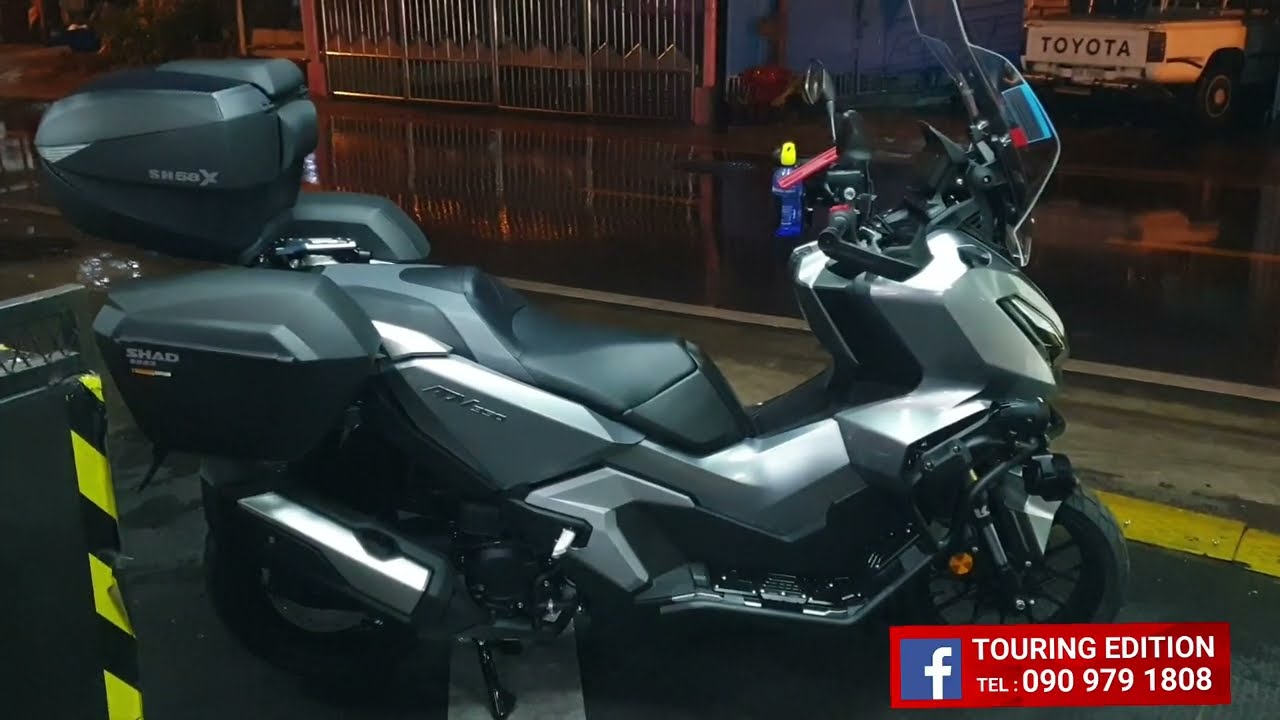 Review ADV350 Grand Touring Edition Set #231122 ( SHAD SH58X + SH23 + SRC + GIVI )