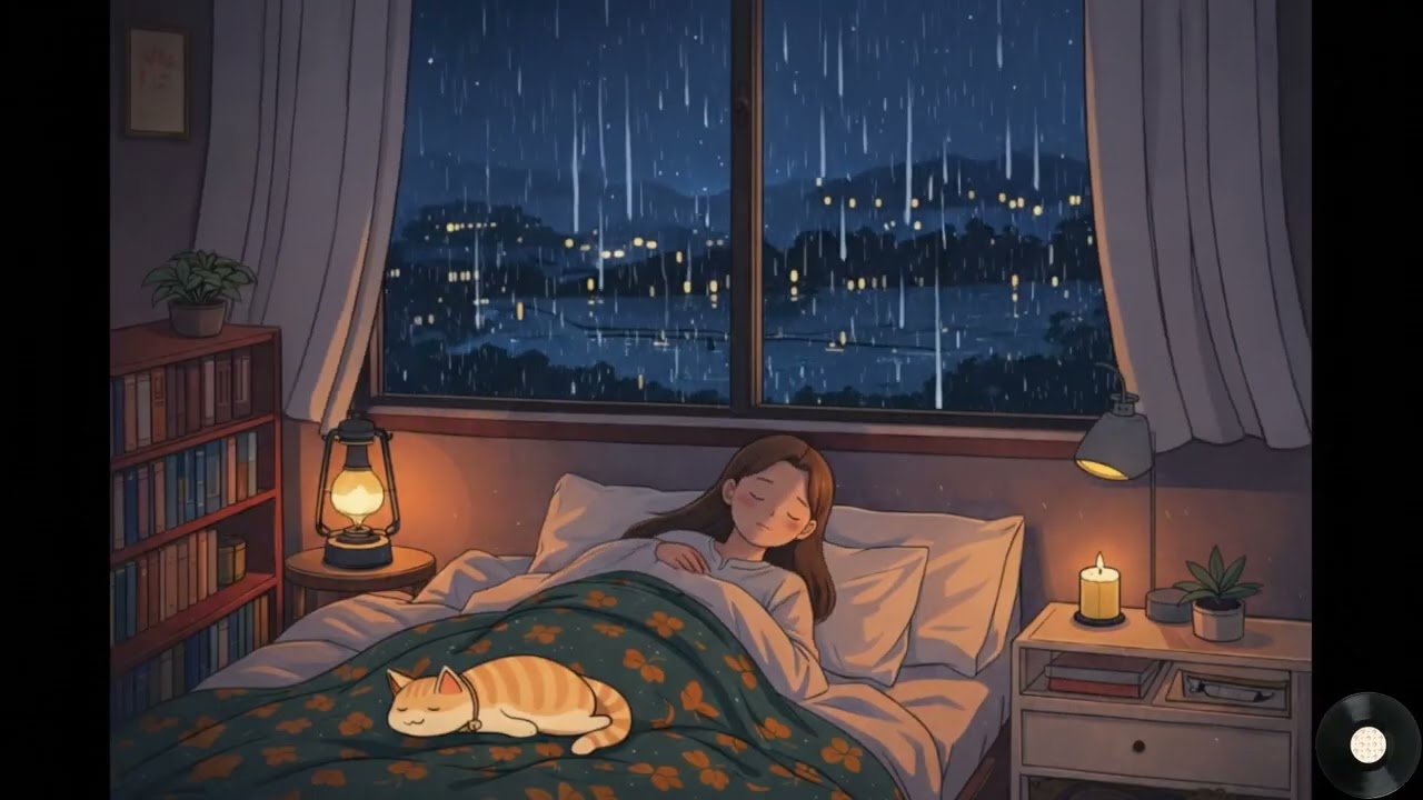 “Rain on Glass” — Intimate Felt Piano | Ambient Emotional Score (70 BPM)