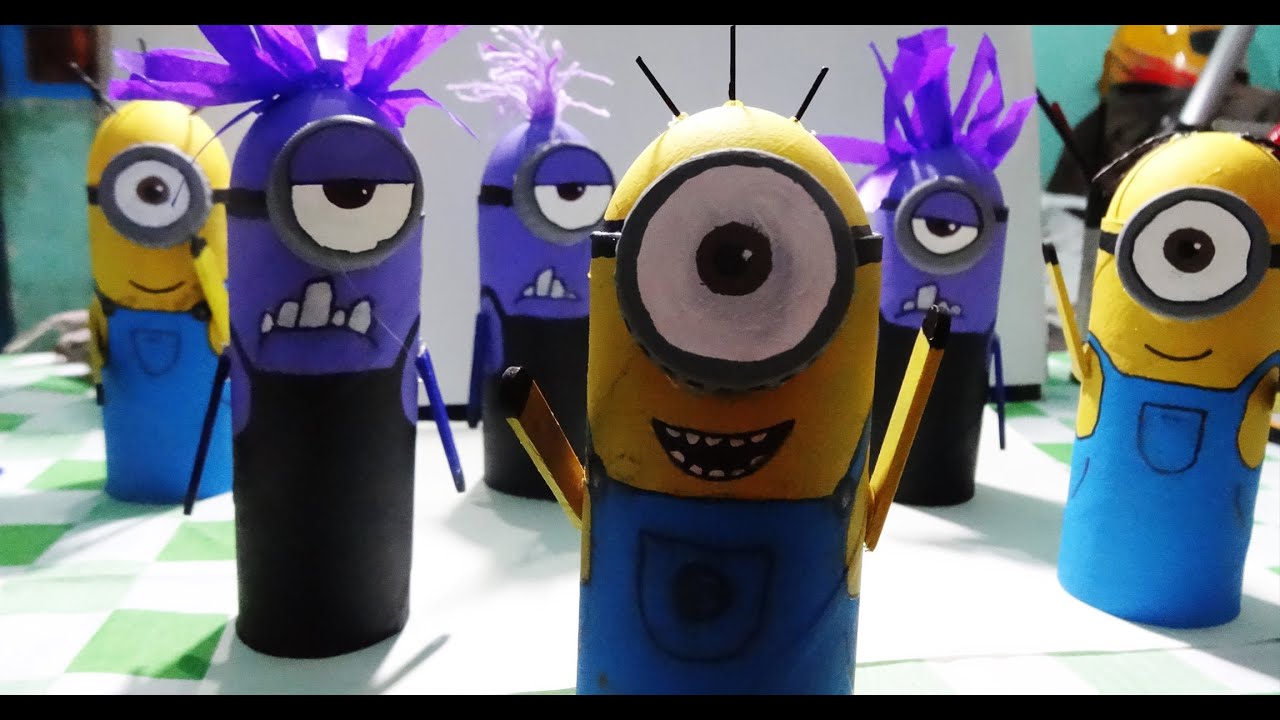 Minions reciclados ¡banana!
