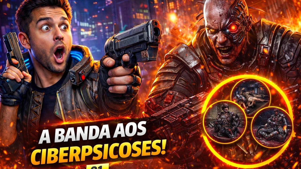 Parte 01: O Início da Caçada aos Ciberpsicos 😨🔥