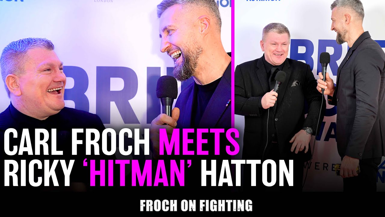 Carl Froch meets Ricky Hatton: Nights out with Mike Tyson, Eubank Jr v Benn and idolising Nigel Benn