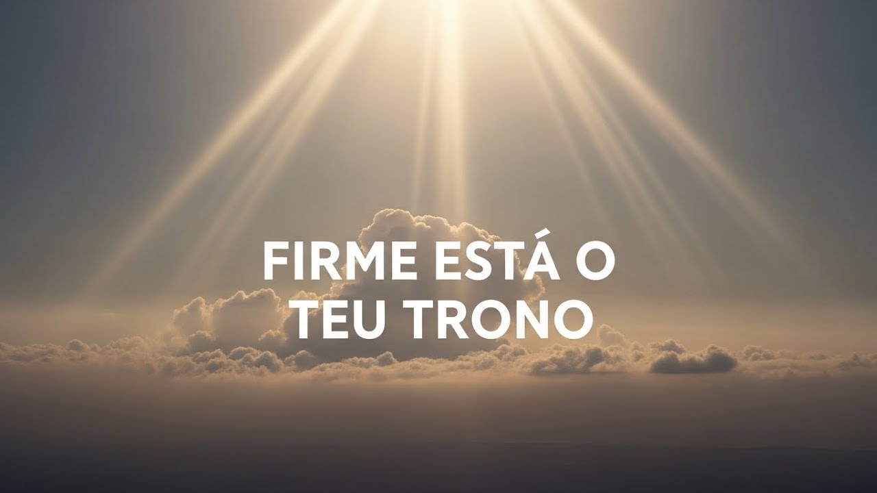 firme está o teu trono - louvor e adoração