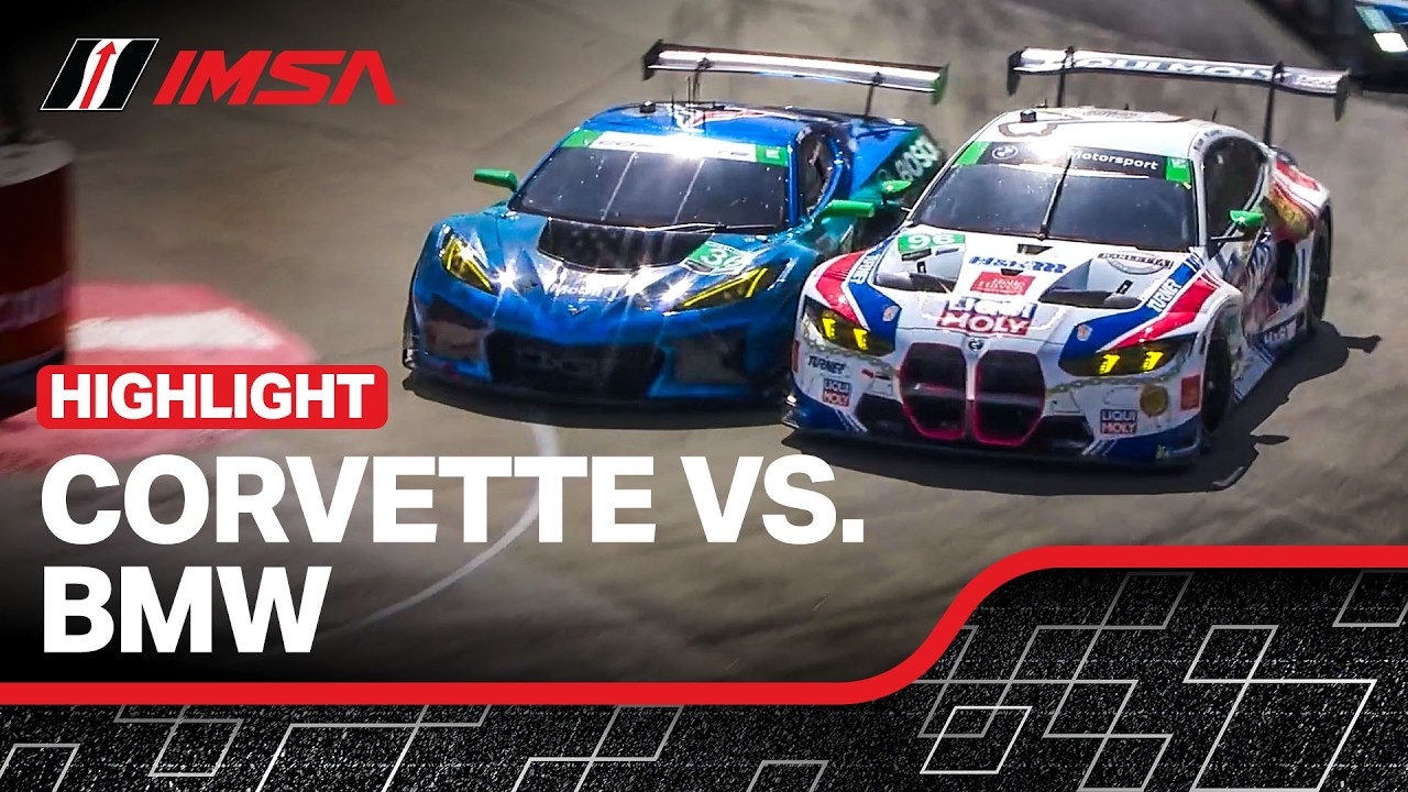 Corvette Pushing Hard 😤 | Tommy Milner's Drive from P10 to P5 in the DXDT Corvette at Long Beach