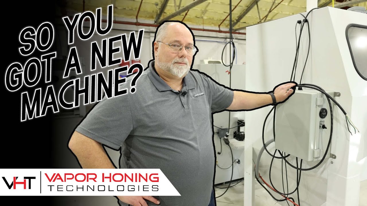 Setting Up Your Shop for Your Vapor Blasting Machine!