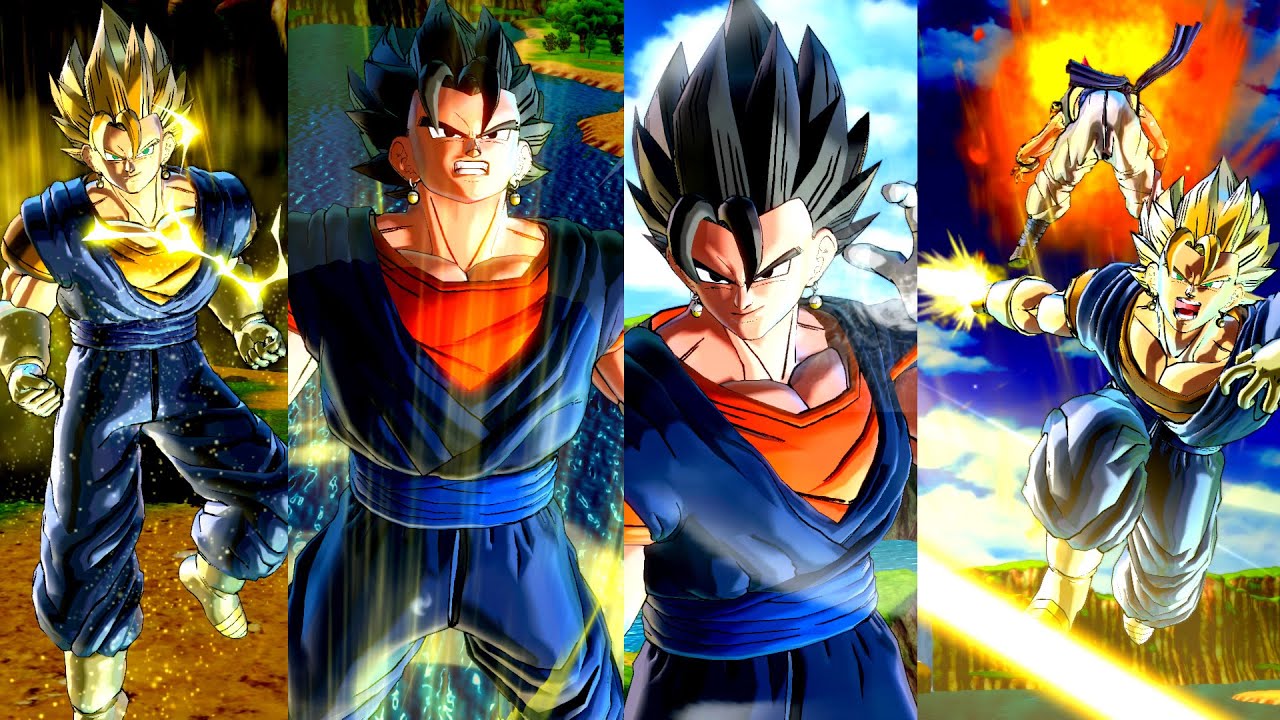 DBXV2: Vegito New Animated Dragon Ball Legends Transformation w/Custom Attacks - DB Xenoverse 2