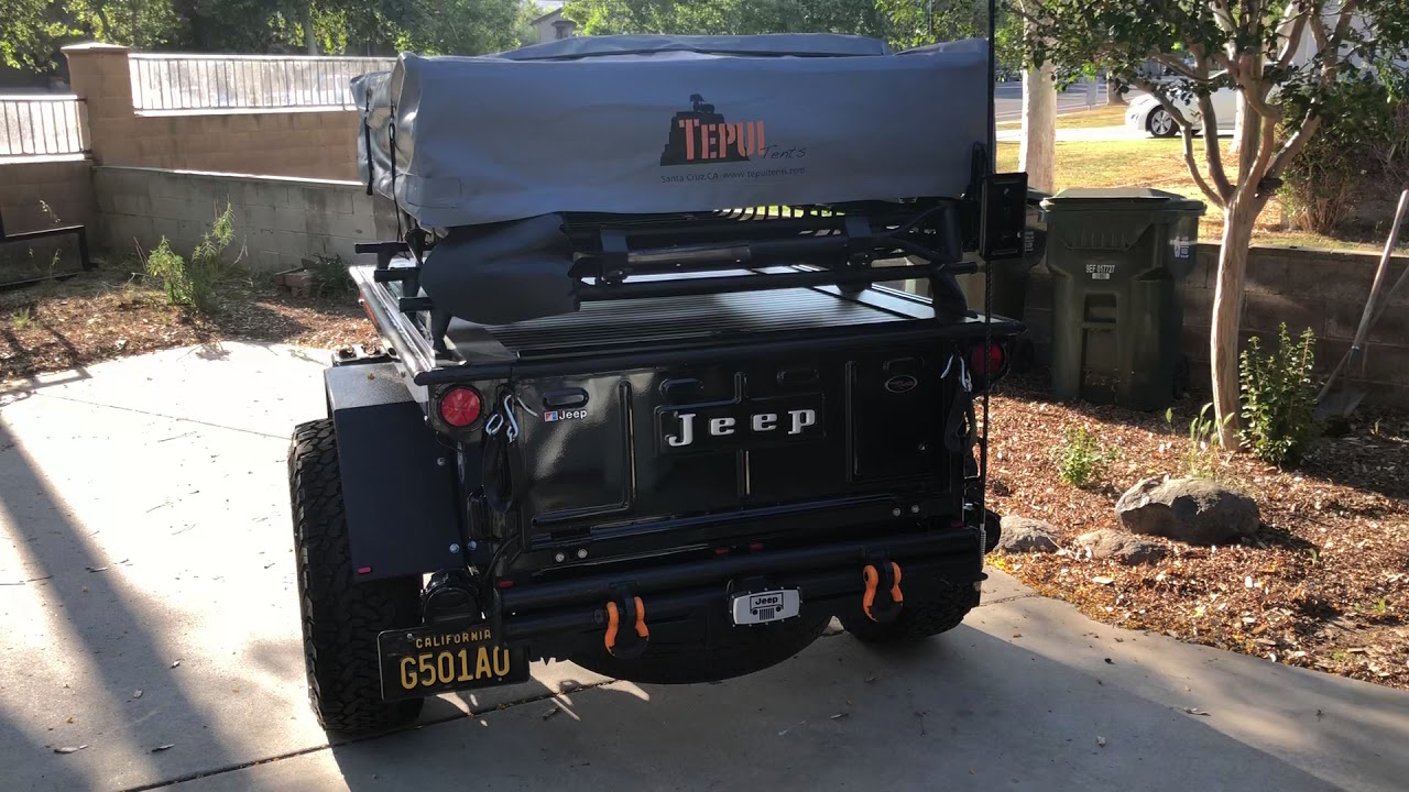 M416 Jeep Off Roading Expedition Trailer Complete! (Update)