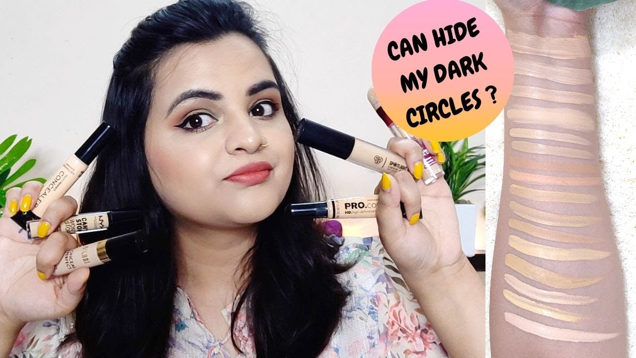 MY CONCEALER COLLECTION || HIDE EXTREME DARK CIRCLES || FAIL or PASS ?