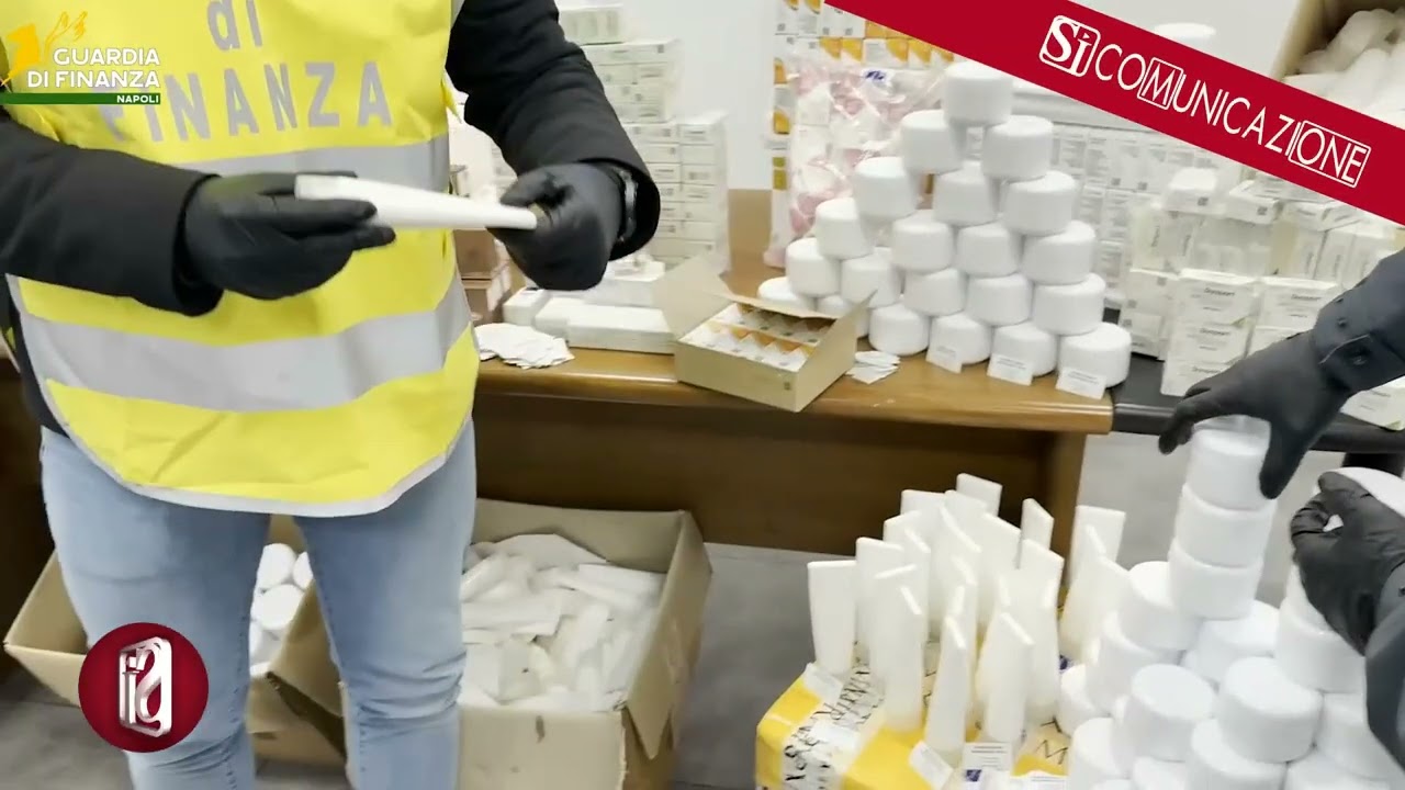 GdiF NAPOLI: SCOPERTO UN DEPOSITO ABUSIVO DI MEDICINALI ILLEGALI IMPORTATI DALL’ESTERO.
