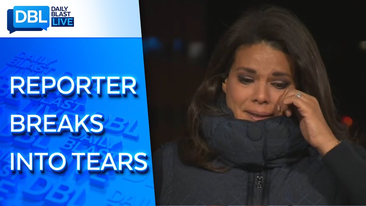 Reporter Covering Pandemic Has Emotional Reaction on Live TV