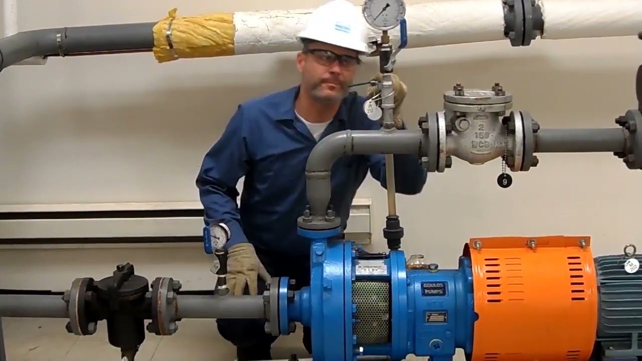 Le démarrage d'une pompe centrifuge, l'exemple de la P-204