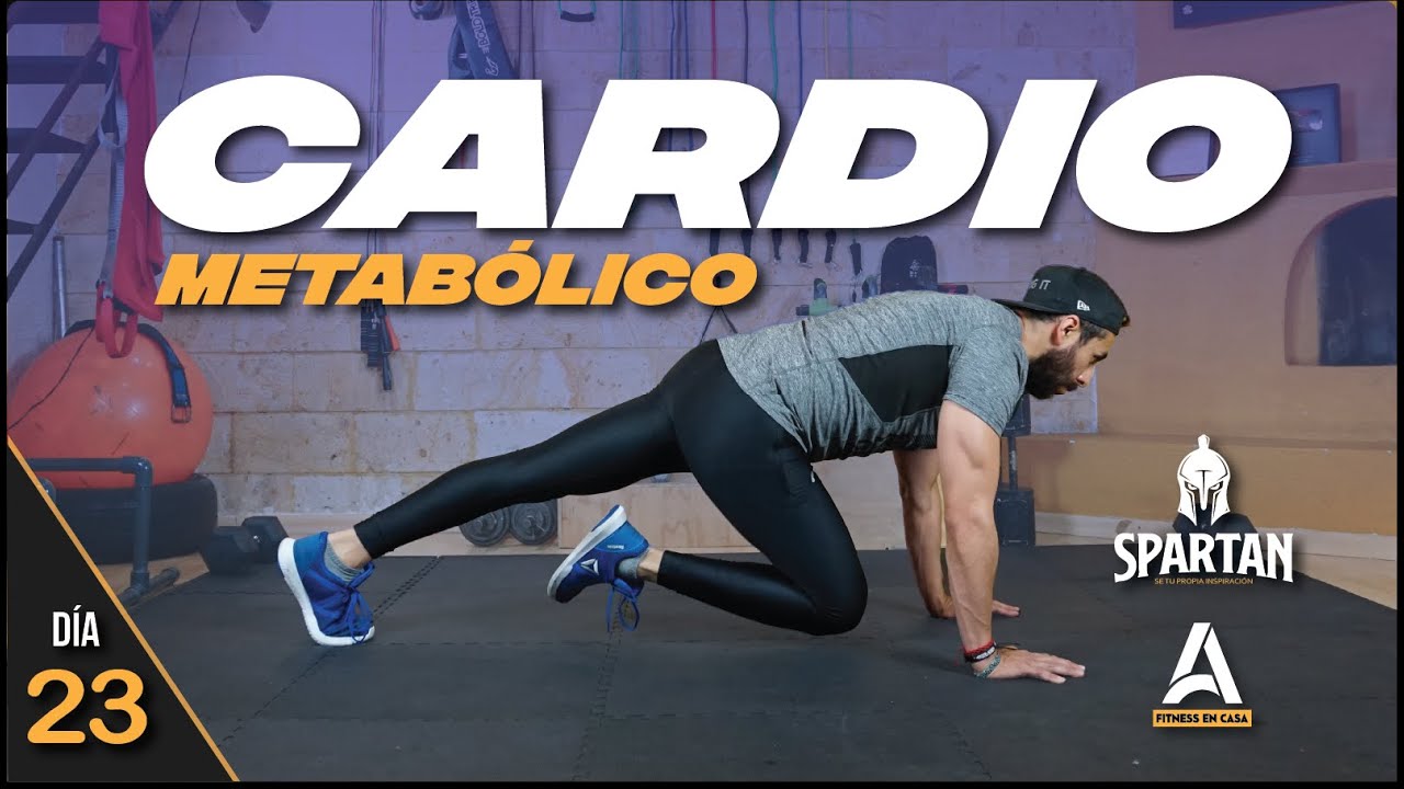 Cardio HIIT en casa para Quemar Grasa 🔥 Spartan día 23