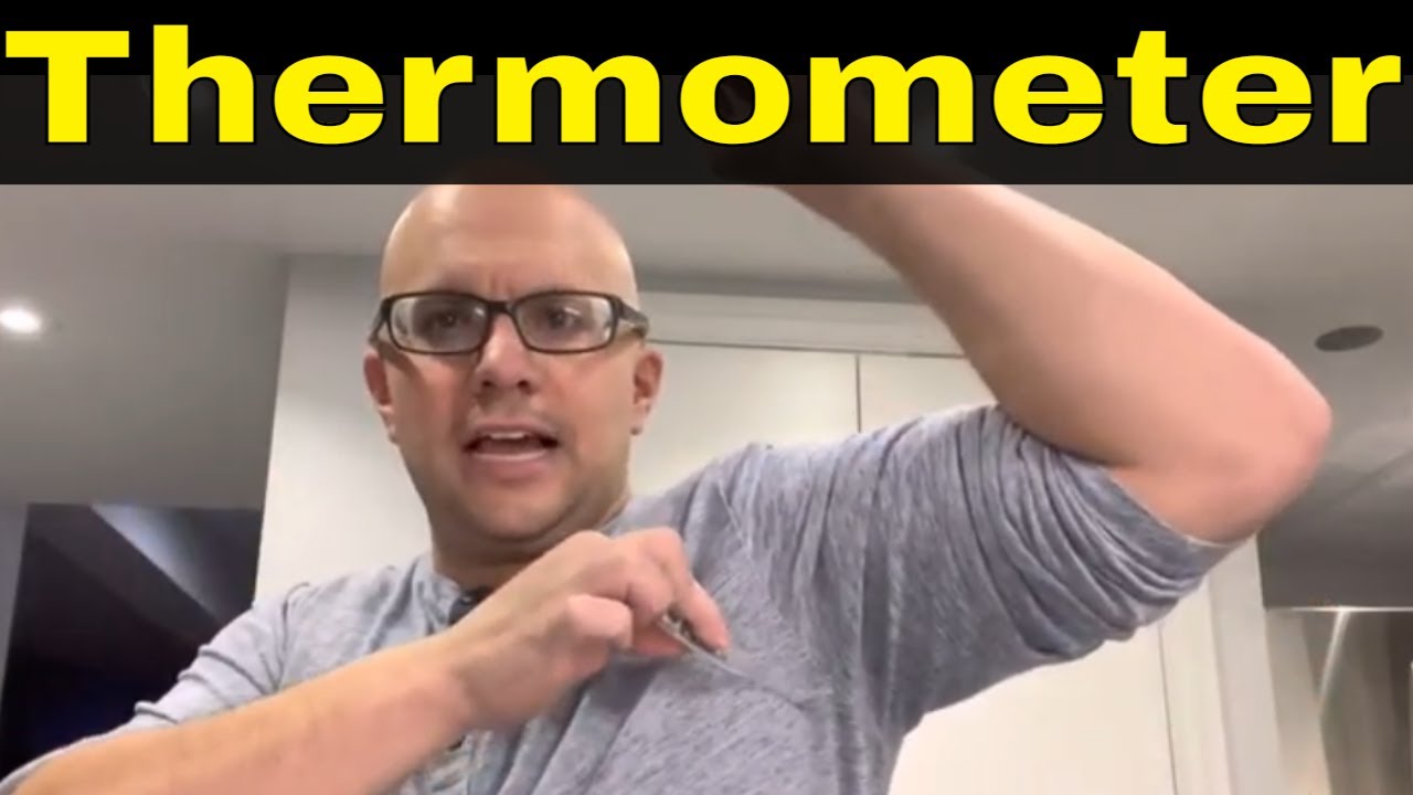 How To Use An Underarm Thermometer-Full Tutorial-Basic Instructions