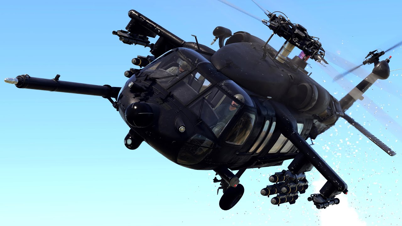 Very Iconic Helicopter || MH-60L DAP Blackhawk