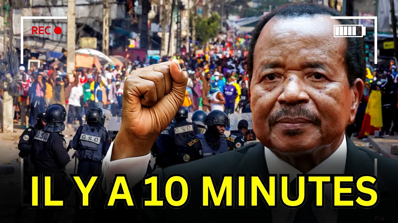 Le Cameroun EXPLOSE : Le Peuple Est Furieux Apr&egrave;s La Prise de Pouvoir de Paul Biya !